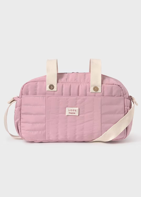 bolso tejido rosa baby